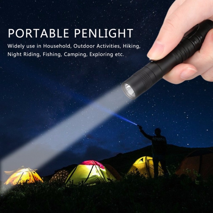 Compact & Powerful LED Pen Flashlight - Ultra Bright Torch with Clip 3 Compact &Amp; Powerful Led Pen Flashlight - Ultra Bright Torch With Clip - Image 3