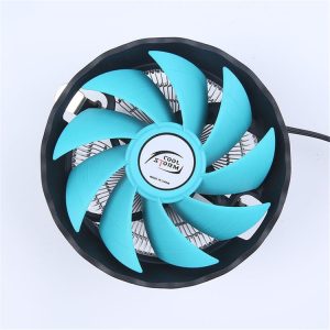 COOL STORM 12CM CPU Fan for Intel AMD - Quiet Desktop Computer Radiator •
