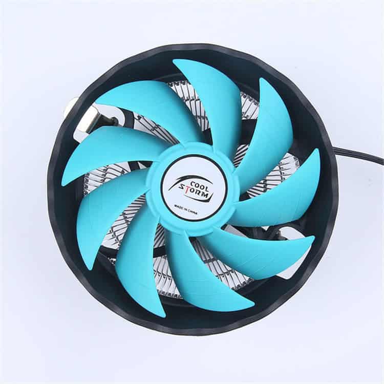 COOL STORM 12CM CPU Fan for Intel AMD - Quiet Desktop Computer Radiator • 1 Cool Storm 12Cm Cpu Fan For Intel Amd - Quiet Desktop Computer Radiator •