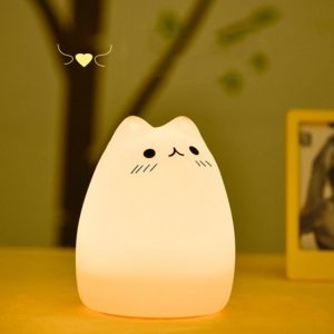 Remote Control USB Night Light for Kids - Touch Sensor Cute Lamp Home Decor