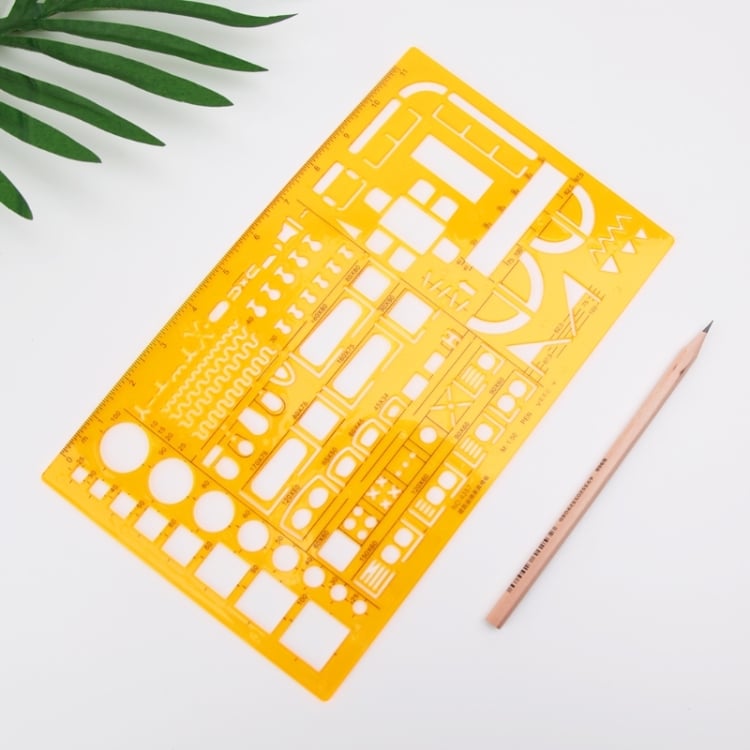 Universal Furniture Construction Template Ruler - Essential School Accessory 2 Universal Furniture Construction Template Ruler - Essential School Accessory - Image 2