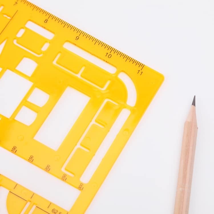 Universal Furniture Construction Template Ruler - Essential School Accessory 3 Universal Furniture Construction Template Ruler - Essential School Accessory - Image 3