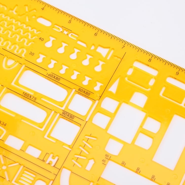 Universal Furniture Construction Template Ruler - Essential School Accessory 5 Universal Furniture Construction Template Ruler - Essential School Accessory - Image 5