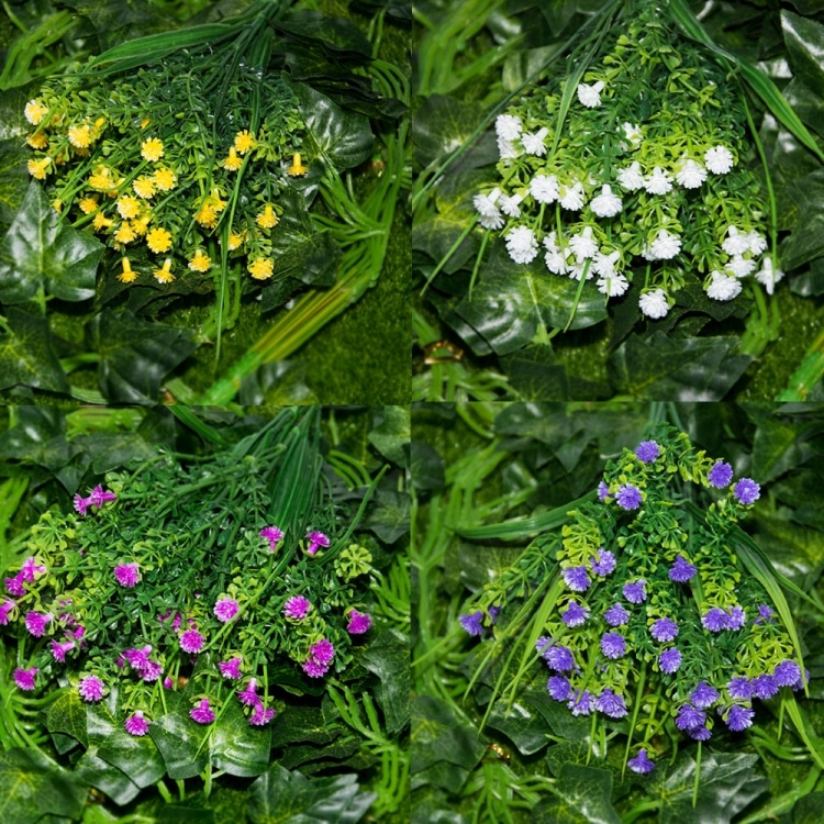 Starry Rose Bouquet: 5 Branches Plastic Simulation - Home Decoration Flower 4 Starry Rose Bouquet: 5 Branches Plastic Simulation - Home Decoration Flower - Image 4