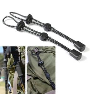 Outdoor Backpack Elastic Rope Buckle: Mountaineering & Trekking Pole Fixation