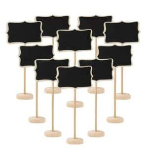 Blackboard Chalkboard Mini Message Board for Wedding Party Decoration • 10PCS