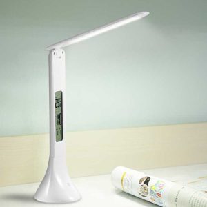 3.5W Foldable Dimmable LED Table Lamp Alarm Clock Night Light - Multi-functional