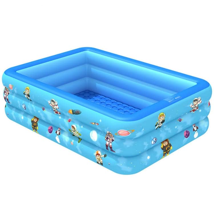 Indoor/Outdoor Aerospace Baby Square Inflatable Pool - Perfect for Summer Fun! 3 Indoor/Outdoor Aerospace Baby Square Inflatable Pool - Perfect For Summer Fun! - Image 3