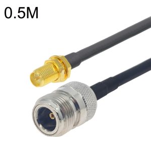 High-Quality RP-SMA to N Female RG58 Coaxial Adapter Cable