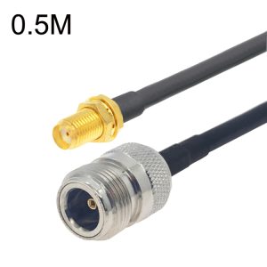SMA to N Female RG58 Adapter Cable - High-Quality Coaxial Connection