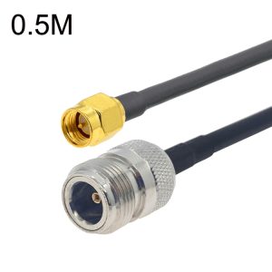 SMA Male to N Female RG58 Coaxial Adapter Cable - Signal Strength Essential