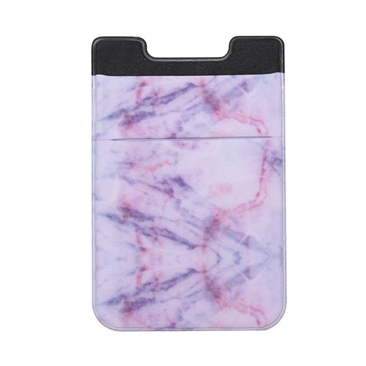 Marble Pattern Card Holder Sticky Phone Clip for Easy and Stylish Access 1 Marble Pattern Card Holder Sticky Phone Clip For Easy And Stylish Access