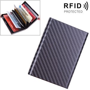 Aluminum Alloy Anti Magnetic Large Capacity Card Holder - Protect Your Bank Cards