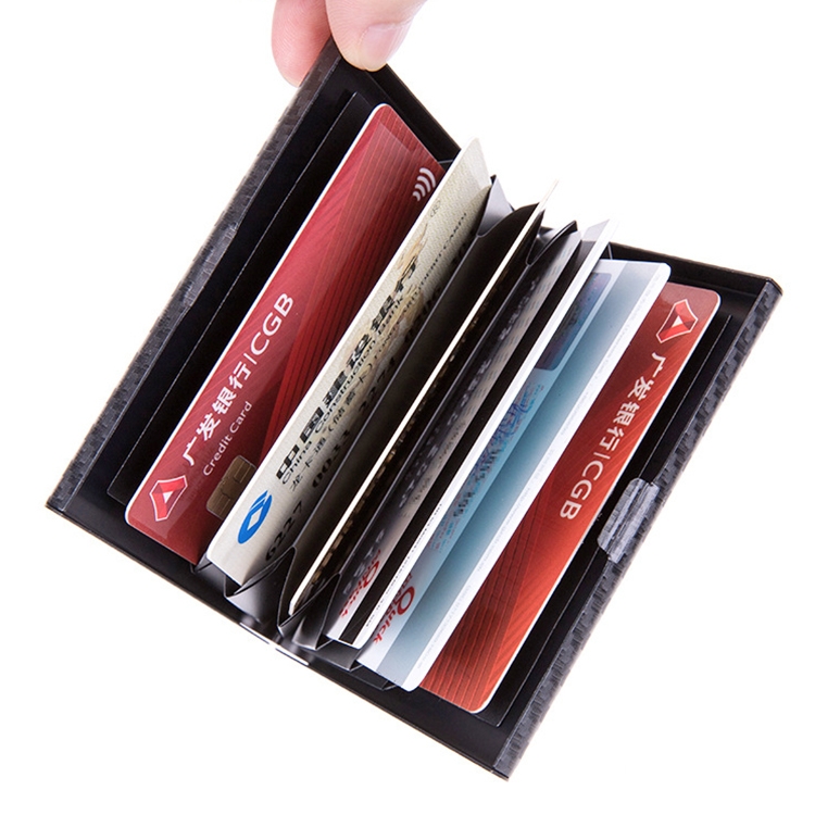 Aluminum Alloy Anti Magnetic Large Capacity Card Holder - Protect Your Bank Cards 4 Aluminum Alloy Anti Magnetic Large Capacity Card Holder - Protect Your Bank Cards - Image 4