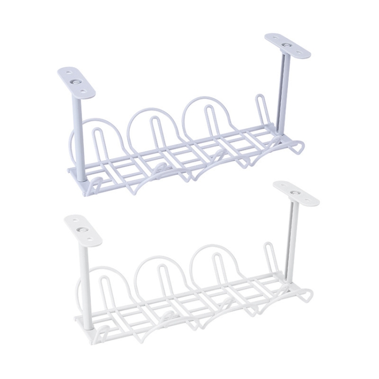 Cable Wire Rack Bottom Hanging Basket Shelf - Organization Storage Solution 4 Cable Wire Rack Bottom Hanging Basket Shelf - Organization Storage Solution - Image 4