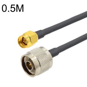L-Com SMA to N Male Coax Adapter Cable for Strong, Reliable Connections