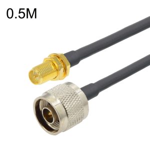 High-quality RP-SMA Female to N Male RG58 Coax Cable Adapter - Enhanced Connectivity