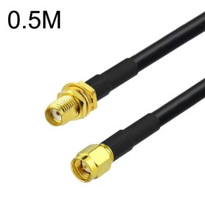 Enhanced Signal SMA Male to SMA Female RG58 Coaxial Adapter Cable