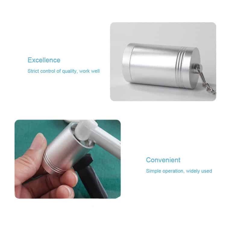 Universal Security Magnetic Lockpick Tag Remover - A Must-Have Detacher Kit 6 Stainless Steel Portable Grinder With Secure Lid For Easy Storage And Transport.