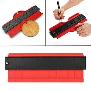 Adjustable Folding Ruler for Precise Measuring and Drawing, Compact Storage, DIY Projects, and Crafting.