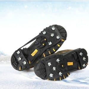 8 Teeth Ice Claw Non-slip Shoe Covers for Ice & Snow - Outdoor Grip & Safety