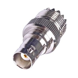 High-quality silver radio frequency coaxial connector for wireless communication systems.