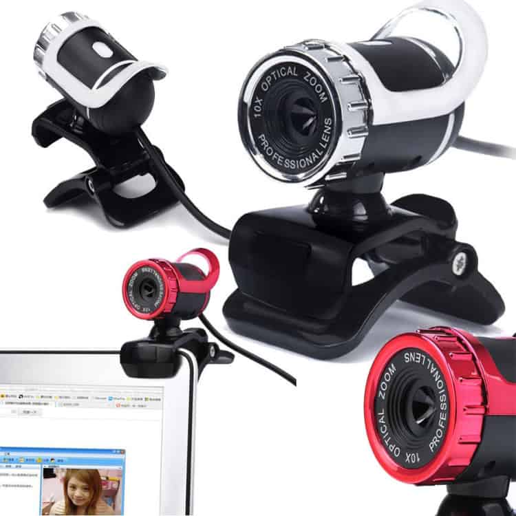 HXSJ A859 480P USB Camera with Microphone - Ideal for Computer Network Courses 4 Hxsj A859 480P Usb Camera With Microphone - Ideal For Computer Network Courses - Image 4