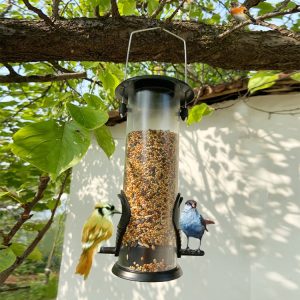 Automatic Outdoor Hanging Bird Feeder: Effortless Feeding for Feathered Friends