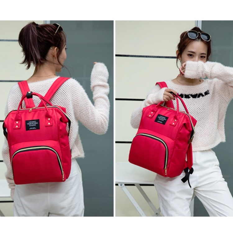 Large Capacity Waterproof Baby Diaper Bag Backpack - Mummy Bag Multifunctional 12 Large Capacity Waterproof Baby Diaper Bag Backpack - Mummy Bag Multifunctional - Image 12