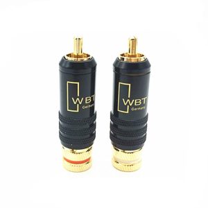 2pcs WBT-0144 RCA Lotus Plug: Premium AV Audio & Video Connector
