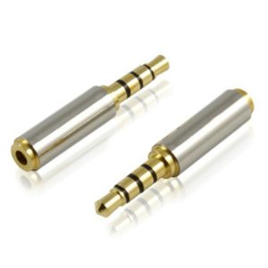 10 PCS 2.5 to 3.5 Female Adapter: Four-level Revolution for Mobile Phone Headsets