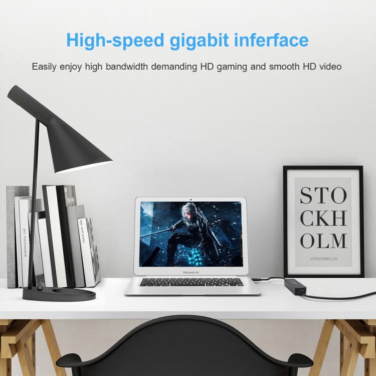 High-Speed USB Ethernet Adapter Network Card 10/100 Mbps RJ45 Connector 5 High-Speed Usb Ethernet Adapter Network Card 10/100 Mbps Rj45 Connector - Image 5