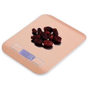 BOH-2012 Stainless Steel Kitchen Scale - LCD Display, 10kg/1g Capacity
