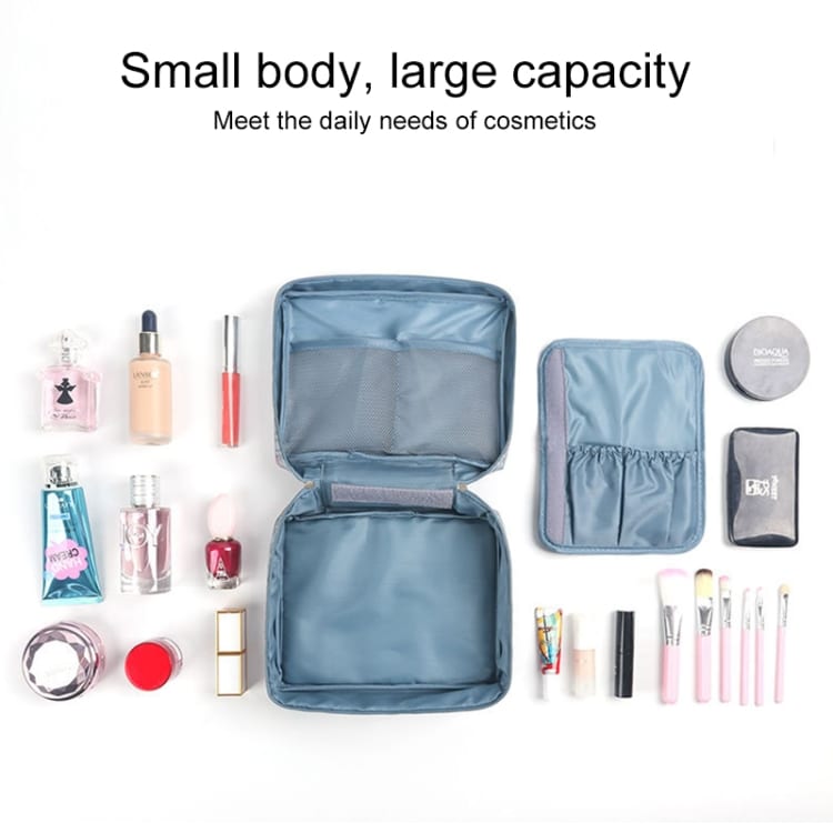 Travel Makeup Bag Organizer & Storage Pouch - Convenient Toiletry Case 3 Travel Makeup Bag Organizer &Amp; Storage Pouch - Convenient Toiletry Case - Image 3
