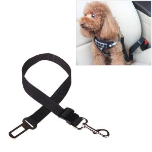 Secure your pet during car rides with this Nylon Dog Car Seat Belt for safety & peace of mind.