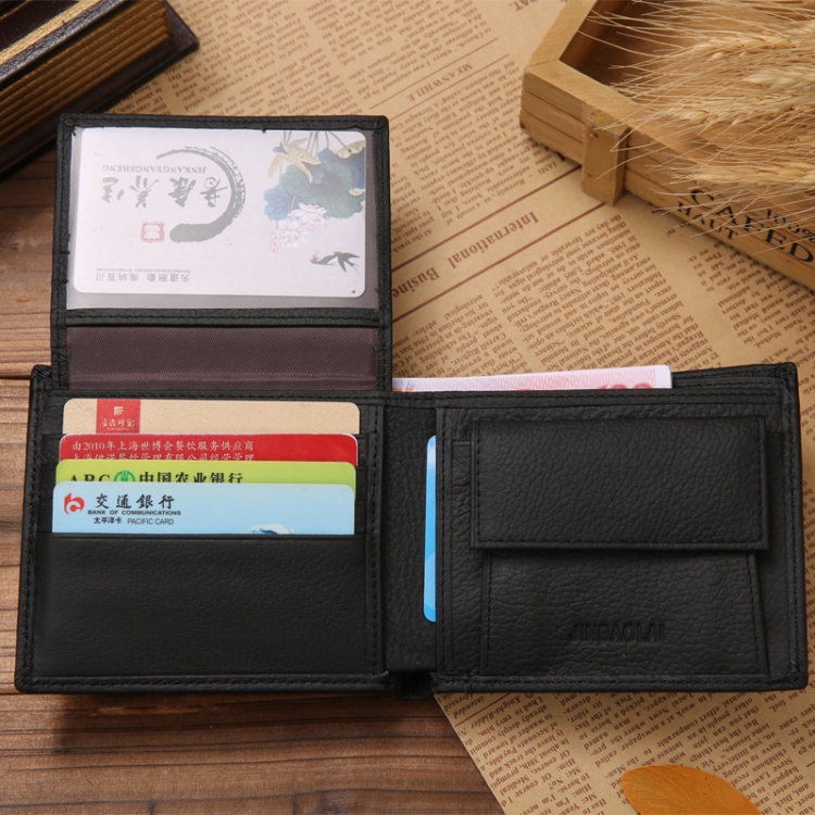Stylish Genuine Leather Men's Bifold Wallet with Coin Pocket - Timeless Design 6 Stylish Genuine Leather Men'S Bifold Wallet With Coin Pocket - Timeless Design - Image 6