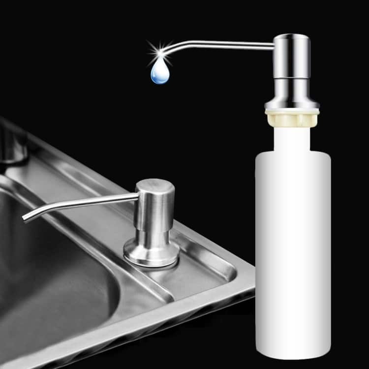 304 Stainless Steel Soap Dispenser - Top-Quality Detergent Bottle for Kitchen Sink 1 304 Stainless Steel Soap Dispenser - Top-Quality Detergent Bottle For Kitchen Sink