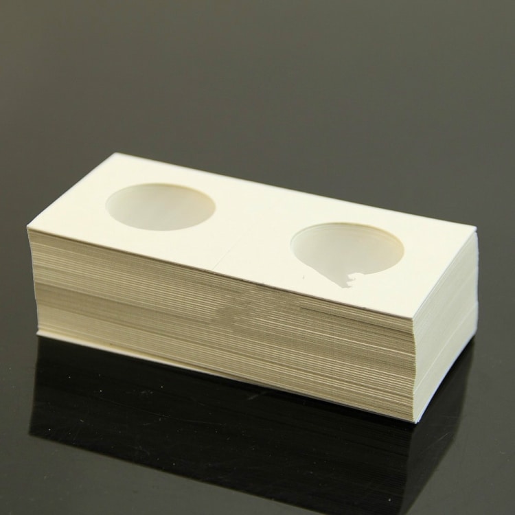 50 PCS Square Coin Protector Set, 40mm Diameter Paper Clip Collection Kit 2 50 Pcs Square Coin Protector Set, 40Mm Diameter Paper Clip Collection Kit - Image 2