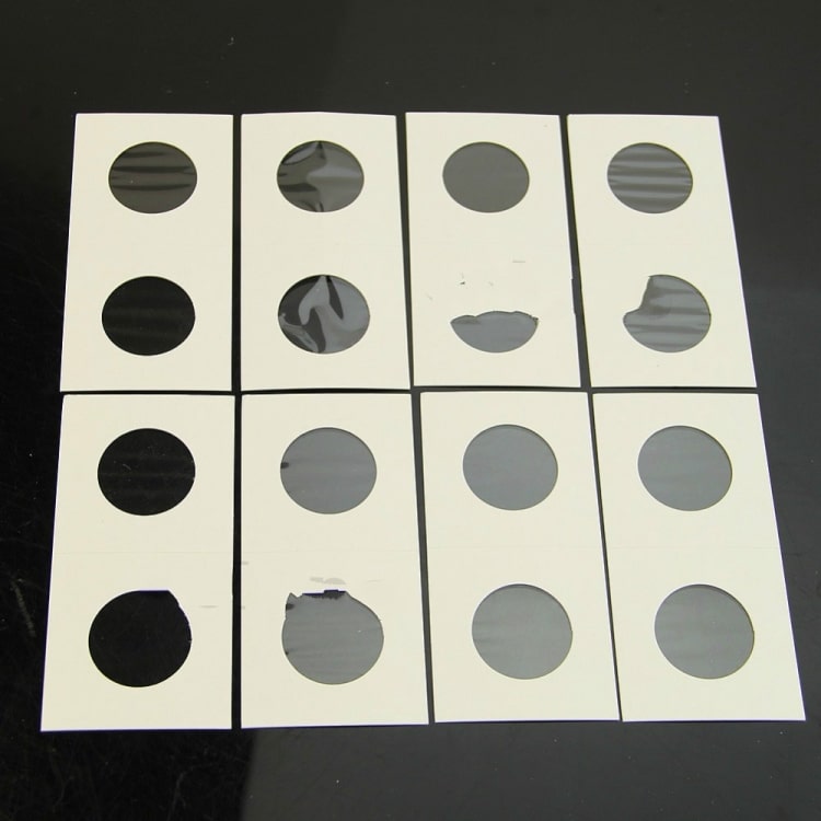 50 PCS Square Coin Protector Set, 40mm Diameter Paper Clip Collection Kit 3 50 Pcs Square Coin Protector Set, 40Mm Diameter Paper Clip Collection Kit - Image 3