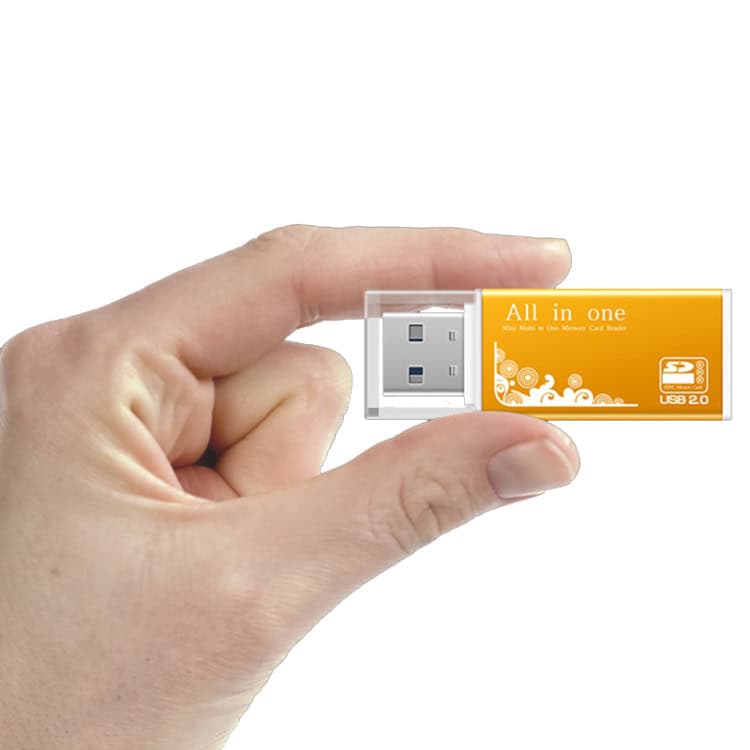 Ultimate Multi-in-1 Memory Card Reader for SD, Micro SD, TF, M2, MMC - 70 Characters 3 Usb Flash Drive With Orange Packaging, Compact And Portable, Suitable For Data Storage And Transfer, Ideal For Personal And Professional Use.