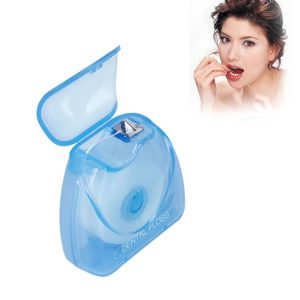 Fresh Mint Dental Flosser x2 - 50m Spool for Effective Oral Hygiene
