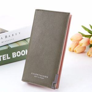 Elegant Zipper Long Wallet: Coin Purse, Cards & ID Holder, Perfect Clutch for Women