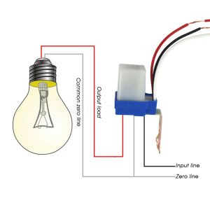 Automatic Street Light Control Sensor Switch - Energy-Saving Photocell Technology