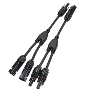 MC4 Branch Y Adapter Connectors - Efficient Solar Panel Cable Management