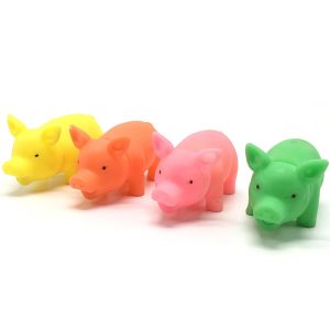 Squeaky Dog Toy Set - Chew Bone &Amp; Squeaking Ball For Tooth Grinding, Random Color