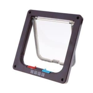 Ultimate Wall-Mount Pet Door - Secure Lock, Ideal for Cats & Dogs, Small Pets