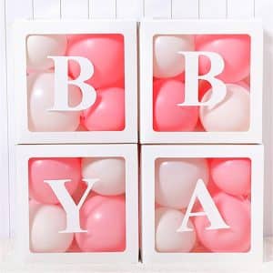 Ultimate Celebration: Transparent Letter Balloon Box for Weddings & Birthdays
