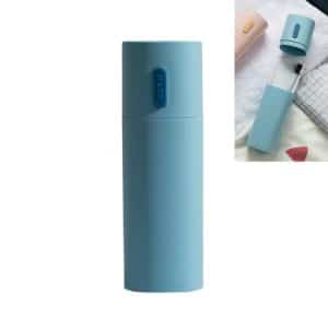 Travel Toothbrush Box with Toothpaste Storage & Mouthwash Cup - Couple Set
