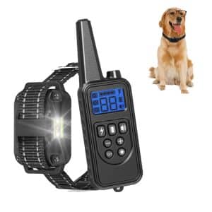 Remote-Controlled Quiet Pet Training Collar for effective dog training