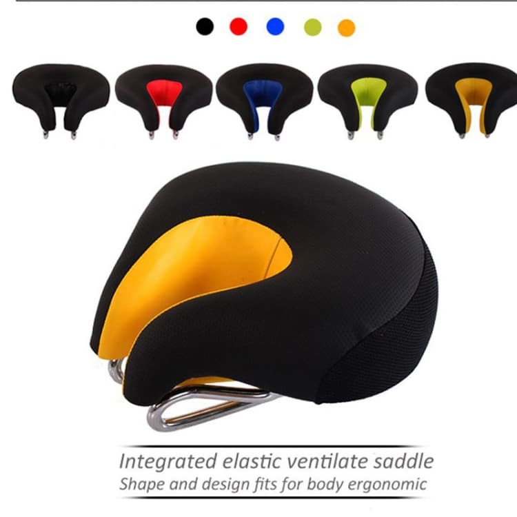 Mountain Bike Noseless Saddle: Thickened Soft Cushion for Ultimate Comfort 2 Mountain Bike Noseless Saddle: Thickened Soft Cushion For Ultimate Comfort - Image 2
